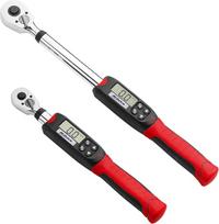 "ACDelco ARM601-34" skaitmeninis 3/8" ir 1/2" dinamometrinių veržliarakčių kombinuotas rinkinys su garsiniu signalu, blykstės indikatoriumi, apsauginiu dėklu ir ISO 6789 standartais su kalibravimo sertifikatu
