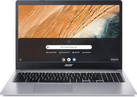 "Acer Chromebook 315 CB315-3H-C417" nešiojamasis 15,6 colių HD, nešiojamasis kompiuteris (Intel Celeron N4000, 4GB RAM, 32GB eMMC, Intel UHD Graphics, Chrome OS) - AZERTY klaviatūra (prancūziška), nešiojamasis kompiuteris pilkos spalvos