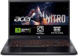 "acer Nitro V 15" 15,6 colių "Intel Core i7 13620H", 16GB DDR4 RAM, 1024GB SSD, be operacinės sistemos, "NVIDIA GeForce RTX 5060", juoda ispaniška QWERTY klaviatūra
