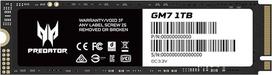 "Acer Predator GM7" 1TB M.2 NVMe SSD PCIe 4.0 - skaitymo greitis iki 7400MB/s - TLC NAND Flash - profesionalus žaidimų vidinis kietasis diskas kompiuteriams, nešiojamiesiems kompiuteriams ir PS5