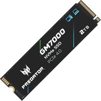 "Acer Predator GM7000 Gaming SSD 2TB - iki 7400MB/s skaitymo greitis - M.2 2280 NVMe PCIe Gen4 su DRAM spartinančiąja atmintimi, vidinis kietosios būsenos diskas nešiojamiesiems ir staliniams kompiuteriams - suderinamas su PS5