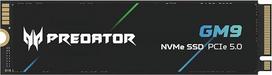 "Acer Predator GM9 M.2 NVMe SSD 1TB PCIe 5.0 - skaitymo greitis iki 14500MB/s - profesionalus Gen5 vidinis kietasis diskas - žaidimų atmintis, suderinama su kompiuteriais ir nešiojamaisiais kompiuteriais
