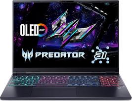 "Acer Predator Helios Neo 16S AI" (PHN16S-71-990G) žaidimų nešiojamasis kompiuteris, 13 viršūnių, 16 colių WQXGA OLED 240 Hz ekranas, "Intel Core Ultra 9 275HX", 64GB RAM, 1 TB SSD, "NVIDIA GeForce RTX 5070 Ti", "Windows 11", QWERTZ