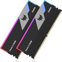 "Acer Predator Vesta II DDR5 RGB RAM 64GB (32GBx2) CL30 iki 6000MHz - "Intel XMP 3.0" ir AMD EXPO - atmintis kompiuteriniams žaidimams (juoda)