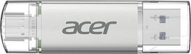 "Acer" USB atmintinė UT300 64GB USB 3.2 Gen1 iki 150MB/s su dviem A ir C tipo prievadais, skirta kompiuteriui, nešiojamajam kompiuteriui, "MacBook" ir išmaniajam telefonui