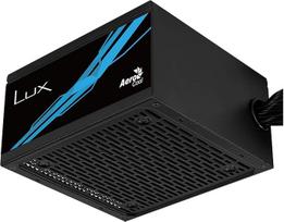 "AeroCool Lux LUX650" maitinimo šaltinis 650 W, 230 V, "80Plus Bronze", efektyvumas 88 % +, juodas