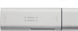 "Aiino" - "4 in 1" USB-C + SD/TF kortelių skaitytuvas + USB 3.0 - Sidabrinė