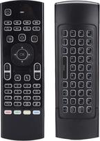 "Air Fly" pelės klaviatūra, belaidis nuotolinio valdymo pultas su foniniu apšvietimu, skirtas "Android TV Box" kompiuteriui, nešiojamajam kompiuteriui, HTPC planšetiniam kompiuteriui, išmaniajam televizoriui, verslo PPT pristatymams, projektoriui