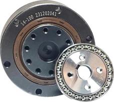 "AIRUIXI" harmoninga pavarų dėžė ZXZ Z14/Z17/Z20 Reduktoriaus pavarų dėžė Harmonic Drive Backlash ≤20 servo varikliui (Z14, santykis 100-1)