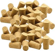 "AlcoFermBrew" 50 x mini kamšteliai, 12/9 mm, aukštis: 20 mm, mažas butelių kamštis, kamštis, statinės kamštis, presuotas kamštis