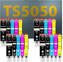 "Amaprint" 20 XL spausdintuvo kasetės, suderinamos su "Canon" PGI 570 CLI 571 atsarginėmis kasetėmis, ypač skirtomis "Pixma TS5050