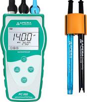 "Apera Instruments PC850" nešiojamasis pH / laidumo / TDS matuoklis