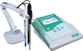 "Apera Instruments PC910" pH / laidumo laboratorinis matuoklis (pH diapazonas nuo 0 iki 14,00, bendrojo laidumo matavimo diapazonas: nuo 0 iki 200 mS/cm)