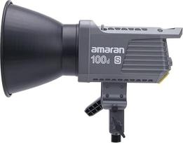 "Aputure Amaran 100d S" - kompaktiškas COB vaizdo apšvietimas, lengvas LED taškinės šviesos šaltinis, 100 W 5600 K pagrindinė šviesa fotografijai ir videografijai, suderinama su universaliais "Bowens" laikiklio priedais
