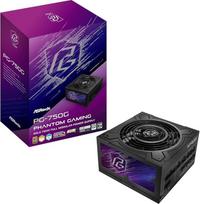 "ASRock Steel Legend SL-750G" 750W ATX maitinimo šaltinis, 80+ Gold, juodas