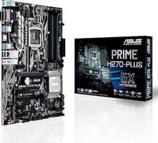 "Asus Prime H270-Plus Gaming" pagrindinė plokštė, lizdas 1151 (ATX, "Intel H270", "Kabylake", 4x DDR4 atmintis, USB 3.0, M.2 sąsaja)