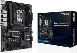 "ASUS Pro WS W680-ACE Workstation" pagrindinė plokštė "Intel LGA 1700" lizdas (ATX pagrindinė plokštė, PCIe 5.0, DDR5, 3X PCIe 4.0, USB 3.2 Gen 2)