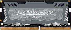"Ballistix" BLS16G4S240FSD 16GB DDR4 2400 MT/s (PC4-19200) CL16 DR x 8 be buferizavimo SODIMM 260 kontaktų atminties