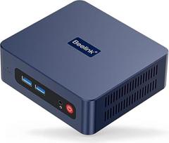"Beelink" mini kompiuteris SER3 AMD Ryzen 3 3200U (iki 3,5 GHz), 16GB DDR4 2400MT/s 500GB NVMe SSD mini kompiuteris "Windows 11 Pro", "Radeon Vega 3" grafika, 1000Mb/s LAN, dvigubas HDMI 4K ekranas Namų biuro kompiuteris