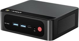 "Beelink" mini kompiuteris SER5 MAX, "AMD Ryzen 7 6800H", 8C/16T iki 4,7 GHz, 32GB LPDDR5 RAM, 500GB M.2 PCIe SSD, 4K @ 60 Hz trigubas ekranas (HDMI/DP/Type-C), BT5.2, "WiFi6", 2,5G RJ45 mini kompiuteris "Windows 11 Pro