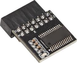 "Bewinner" TPM 2.0 modulis 2x7P 14 kontaktų MSI, skirtas "Win 11" pagrindinėms plokštėms, saugus saugojimas, plačiai suderinamas su DDR3 palaikymu, juodas