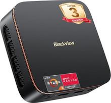"Blackview MP20" mini kompiuteris "AMD Ryzen 3300U" (viršija N95/N150/N100) "Win11 Pro", 16GB RAM, 512GB mikro stalinis kompiuteris, 4K @ 60Hz UHD, USB 3.2+DP + HDMI + "Gigabit Ethernet", skirtas verslui / namų kinui