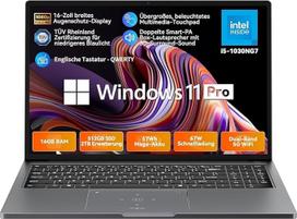 "Blackview" nešiojamasis kompiuteris "Acebook 12", nešiojamasis kompiuteris 16 colių, 16GB DDR4, 512GB SSD 2TB, "Win11 Pro" nešiojamasis kompiuteris, "Intel Core i5-1030NG7", 57Wh "Mega" baterija / 67W, HDMI 2.0, klaviatūra QWERTY, USB 3.0×2, dviejų daž