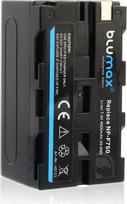 "Blumax" baterija, suderinama su "Sony NP-F750 / NP-F550 / NP-F970 / NP-F960 / NP-F570 | 4000 mAh - (Blackmagic NP-F570) - taip pat tinka įvairioms blykstėms Vaizdo lemputėms Lauko monitoriams