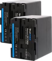 "Blumax" baterija, suderinama su "Sony NP-FM90 4800 mAh NP-FM30 NP-FM50 NP-FM70 - QM51D QM71D QM91D - CS-FM50 CS-QM51 2 vnt.