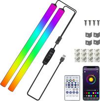 "Bonlux" RGB LED juosta, RGB šviesos juosta po monitoriumi su nuotoliniu valdymu ir programėlės valdymu