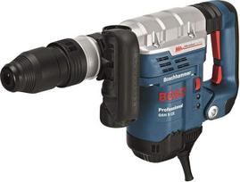"Bosch GSH 5" profesionalus griovimo plaktukas SDS max., smūgio energija 7,5 J, 1 100 W, su smailiu kaltu ir dėklu