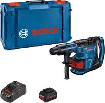 "Bosch Professional BITURBO" akumuliatorinis suktuvas GBH 18V-40 C (su SDS max, 9,0 J Schlagenergie, 2 x Akku ProCORE 5,5 Ah, Ladegerät GAL 1880 CV, XL-BOXX)