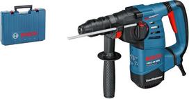 "Bosch Professional GBH 3-28 DRE" gręžimo grąžtas su papildoma rankena, 210 mm gylio ribotuvu, tepalo vamzdeliu, šluoste, dėklu)
