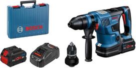 "Bosch Professional" BITURBO GBH 18V-34 CF akumuliatorinis plaktukinis gręžtuvas (su SDS plus griebtuvu, 5,8 J, su "Bluetooth" moduliu, 2 x 5,5 Ah "ProCORE18V" akumuliatoriumi, įkrovikliu GAL 1880 CV, "Craftsman" dėkle)