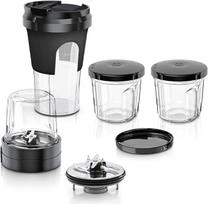 "Bosch TastyMoments" MUZ45XTM1 5 in 1 maišymo malimo smulkinimo laikymo indas "ToGo" tinka "MaxxiMUM Series 4 Series 2" MUM4 virtuviniam kombainui
