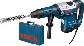 "Bosch" GBH 8-45 D Professional 1500W 305RPM SDS Max sukamasis plaktukas GBH 8-45 D Professional, SDS Max, 4,5 cm, 305 aps/min, 12,5 J, 2720 aps/min, juodas, mėlynas, sidabrinis
