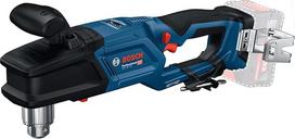 "Bosch" profesionalus 18 V sistemos akumuliatorinis kampinis gręžtuvas GRD 18V-127 (65 Nm minkštas sukimo momentas, bešepetėlinis variklis, 2 greičio lygiai: Greitasis neapdorotas darbas 1 800 min-¹, lėtasis lygis 550 min-¹)