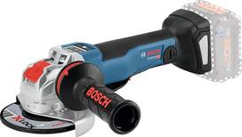 "Bosch" profesionalus 18 V sistemos akumuliatorinis kampinis šlifuoklis GWX 18V-10 PSC (su "X-Lock" tvirtinimo įtaisu, disko skersmuo: 125 mm, su prijungimo moduliu, be akumuliatorių ir įkroviklio, L-BOXX)