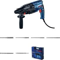 "Bosch" profesionalus GBH 240 gręžimo grąžtas (su SDS plus, 790 W, su grąžto rinkiniu, dėklu)