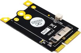 "Broadcom" BCM943602CS BCM94360CD BCM94331 BCM94331CD BCM943224P BCM94360CSAX BCM94360CS2 "WiFi" ir "Bluetooth" kortelių atnaujinimo versija Mini PCIe (mPCIe) konverterio adapterio plokštė
