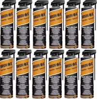 "Brunox Turbo Spray" 500 ml tepalas, apsauga nuo korozijos, kontaktinis purškiklis, šliaužianti alyva, priežiūros purškiklis, pakuotė po 12 vnt.