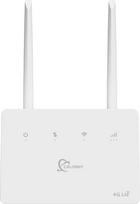 "Calonny" 4G LTE WiFi maršrutizatorius su SIM Cat4 300mbit/s belaidis modemas, LAN/WAN prievadas, be konfigūracijos, ADSL alternatyva, navigacija ne EDN APN, skirtas parduotuvei, namams ir kemperiui