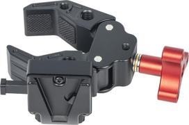 "Came-TV V-Mount" akumuliatoriaus laikiklis, didelis atviro kampo ir tvirtos konstrukcijos adapteris su 1/4 ir 3/8 colių varžtų angomis, tvirtinamas prie šviesos stovo arba trikojo