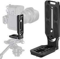 "CAMOLO" greitojo atleidimo "L-Mount Arca Swiss", DSLR fotoaparato laikiklis "L-Bracket" vertikalus su greitojo atleidimo plokštele, 1/4 colio varžtas "Arca Swiss", skirtas "Manfrotto" DJI "Zhiyun" "Canon" "Nikon" "Sony" veidrodinis fotoaparatas