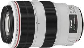"Canon EF 70-300 f/4-5.6L IS USM" objektyvas, juoda/balta