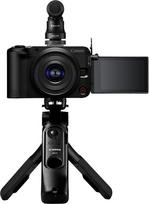 "Canon EOS R50V" turinio kūrimo rinkinys - Vlog kamera, suderinama su "Canon RF" objektyvais | turinio kūrimo įranga, skirta vlogams ir kelionėms | "Bluetooth" funkcija