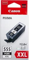 "Canon Pixma Pgi-555 Xxl" didelės talpos rašalo kasetė, skirta "Canon Pixma Mx925" - juoda