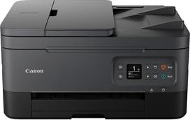 "Canon PIXMA TS7450i" daugiafunkcinis rašalinis spausdintuvas "3-in-1", spausdinimas, kopijavimas, skenavimas, A4, 35 lapų ADF, OLED, "Wi-Fi", dvipusis spausdinimas, 2 popieriaus dėklai, suderinamas su "Pixma" spausdinimo planu "Subscription"), juodas