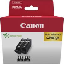 "Canon" PGI-525 originalios rašalo kasetės, 2 vnt. (juodos spalvos) - kartoninė dviguba pakuotė