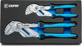 "Capri Tools" 7 colių ir 10 colių replės, lygūs lygiagretūs žandikauliai su minkšta ir neslystančia rankena